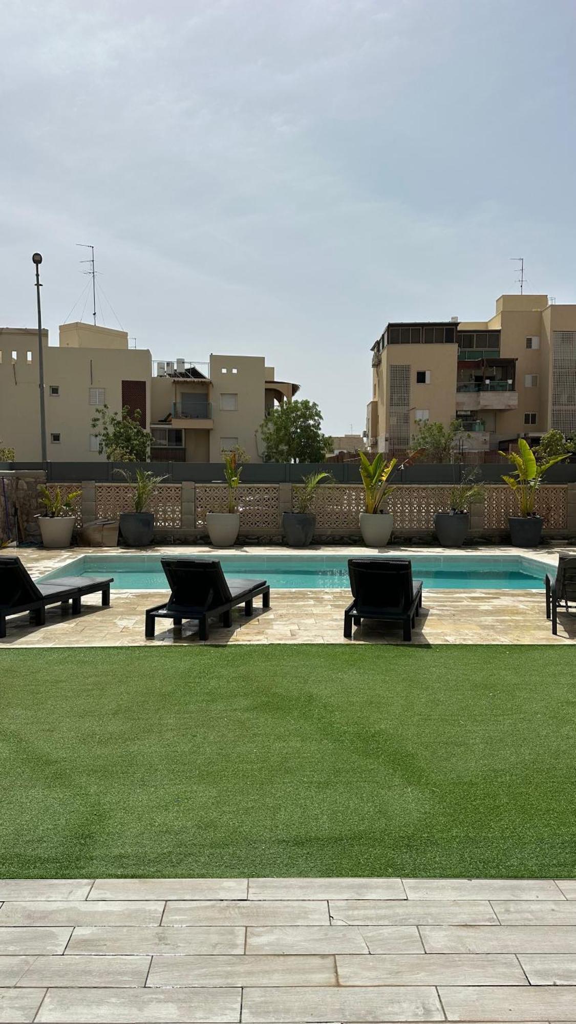Luxury Garden Floor Eilat Lejlighed Eksteriør billede